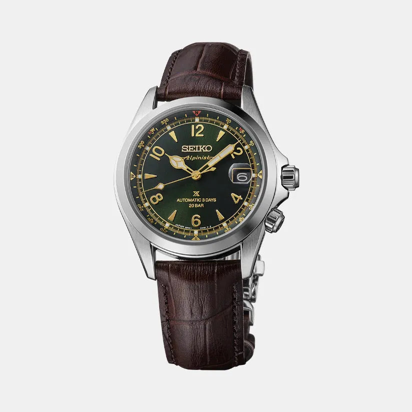 Seiko Prospex Alpinist SPB507J1 Green Dial Men&
