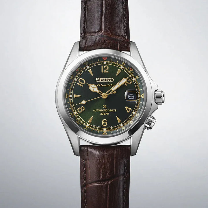 Seiko Prospex Alpinist SPB507J1 Green Dial Men&