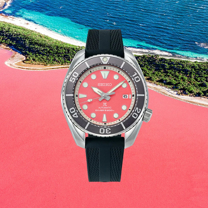 Seiko Prospex Pink Dial Men&