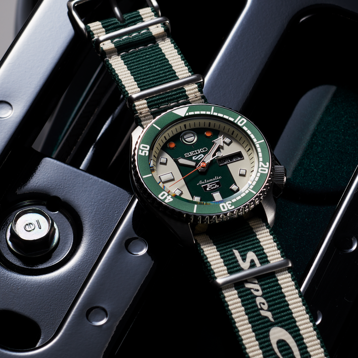 Seiko 5 Sports Honda Super Cub Limited Edition - SRPJ49K1