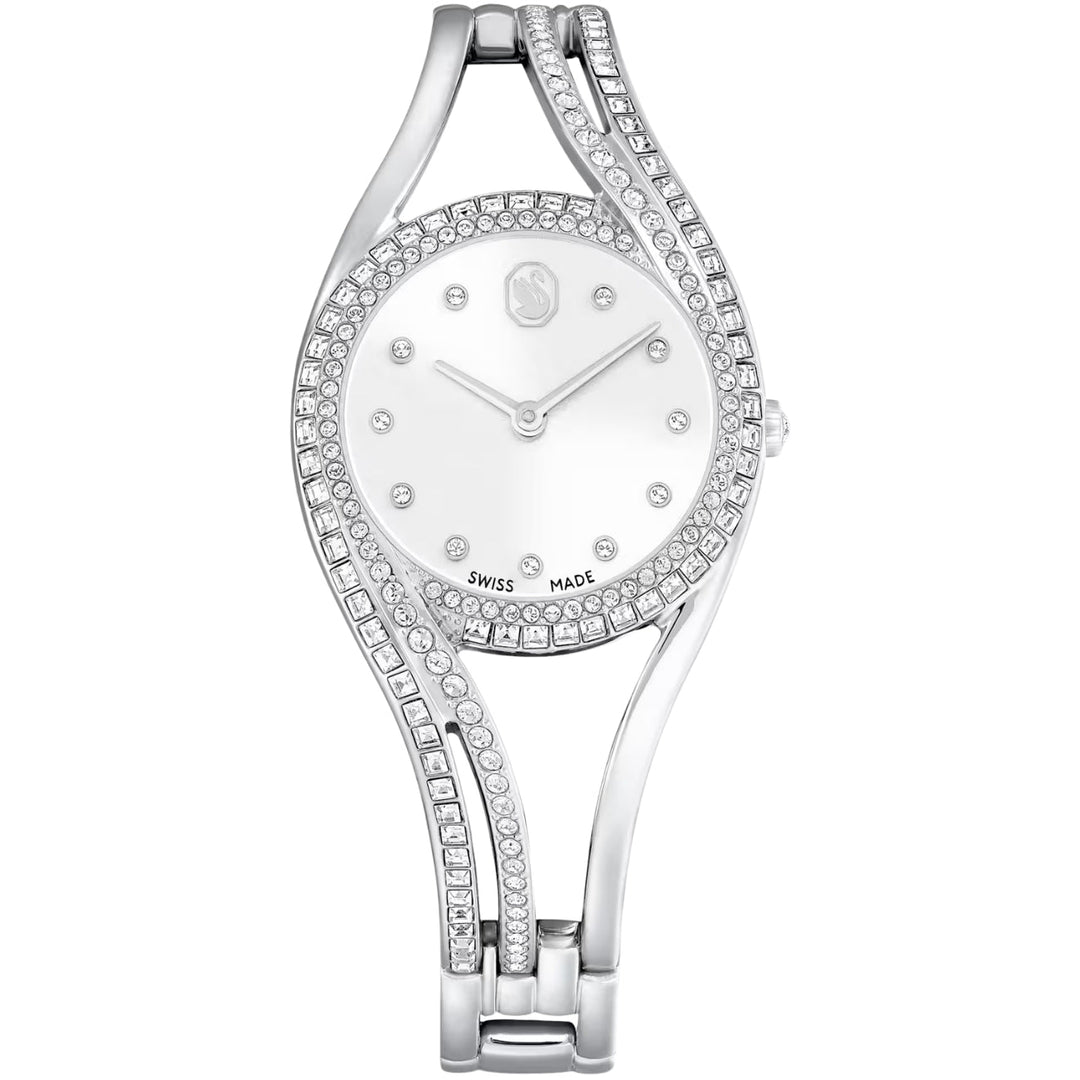 Swarovski 5689432 White Dial Women&