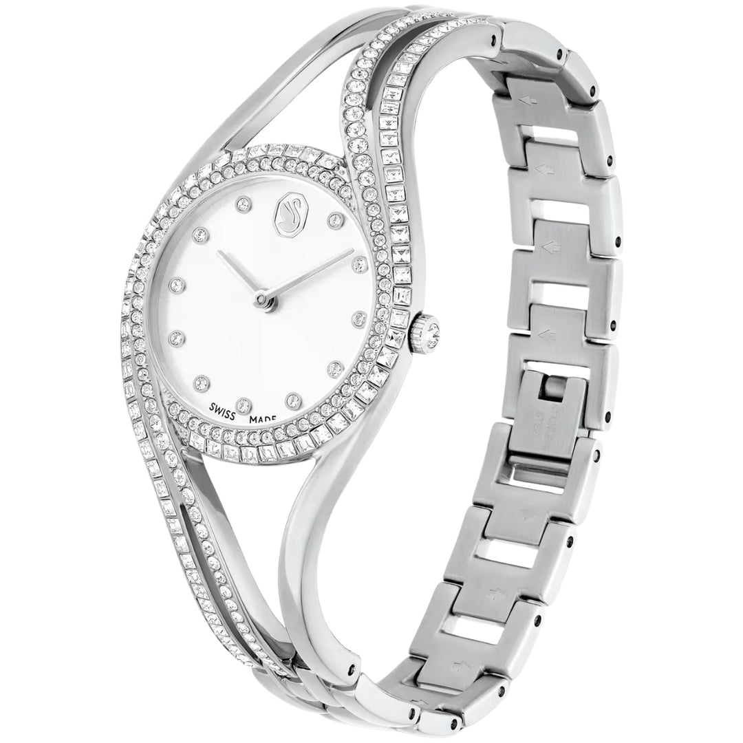 Swarovski 5689432 White Dial Women&