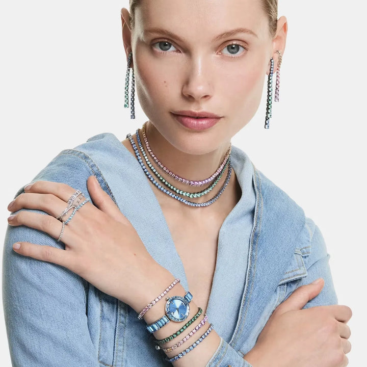 Swarovski Matrix 5730172 Blue Dial Women&