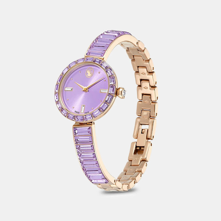 Swarovski Matrix 5743713 Purple Dial Women&