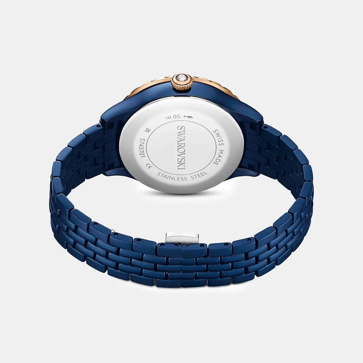 Swarovski Octea Moon 5743701 Blue Dial Women&