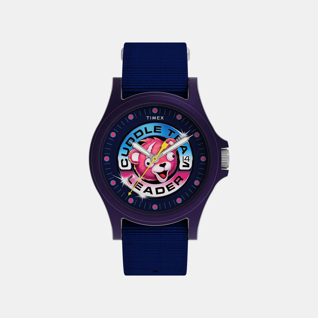 Timex Fortnite Acadia TW2Y46200X6 Blue Dial Men&