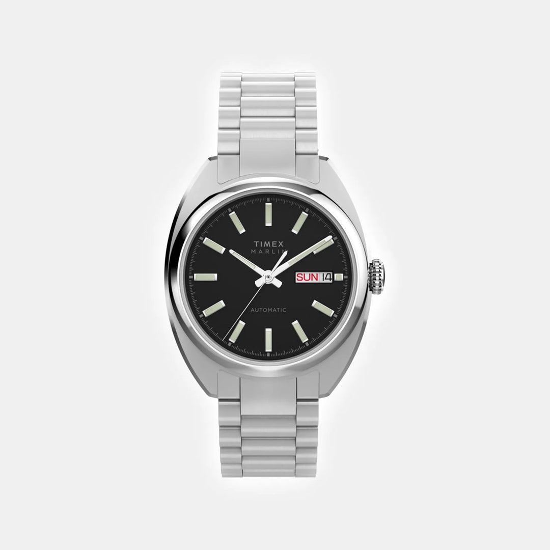 Timex Marlin Automatic TW2Y65000IK Black Dial Men&
