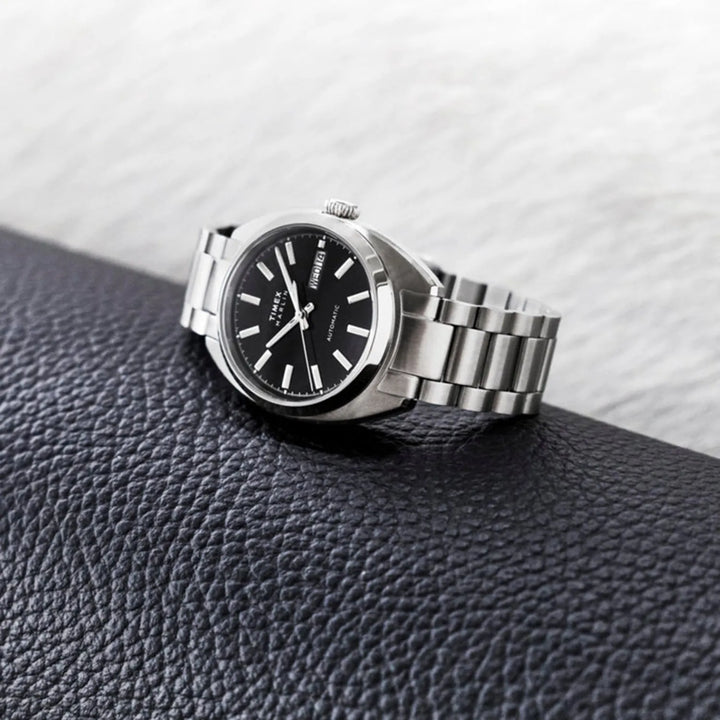 Timex Marlin Automatic TW2Y65000IK Black Dial Men&