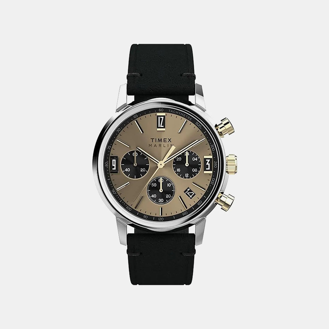 Timex Marlin TWEG26709 Champagne Dial Chronograph Men&