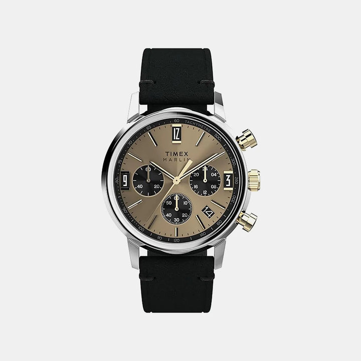 Timex Marlin TWEG26709 Champagne Dial Chronograph Men&