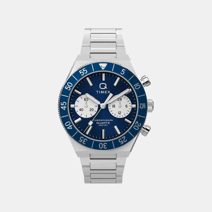 Timex Q Timex Blue Dial Men&