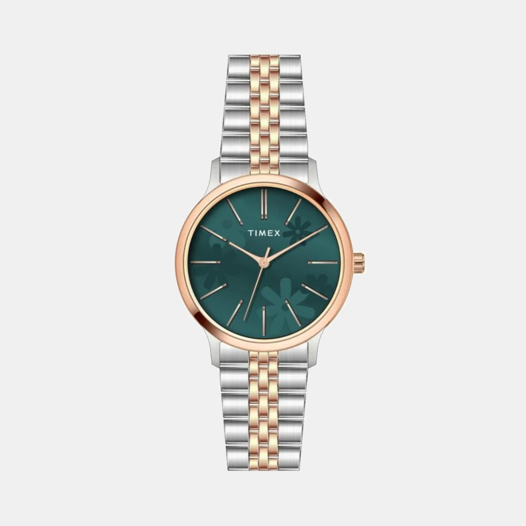 Timex Floret TWTL12315 Teal Dial Women&