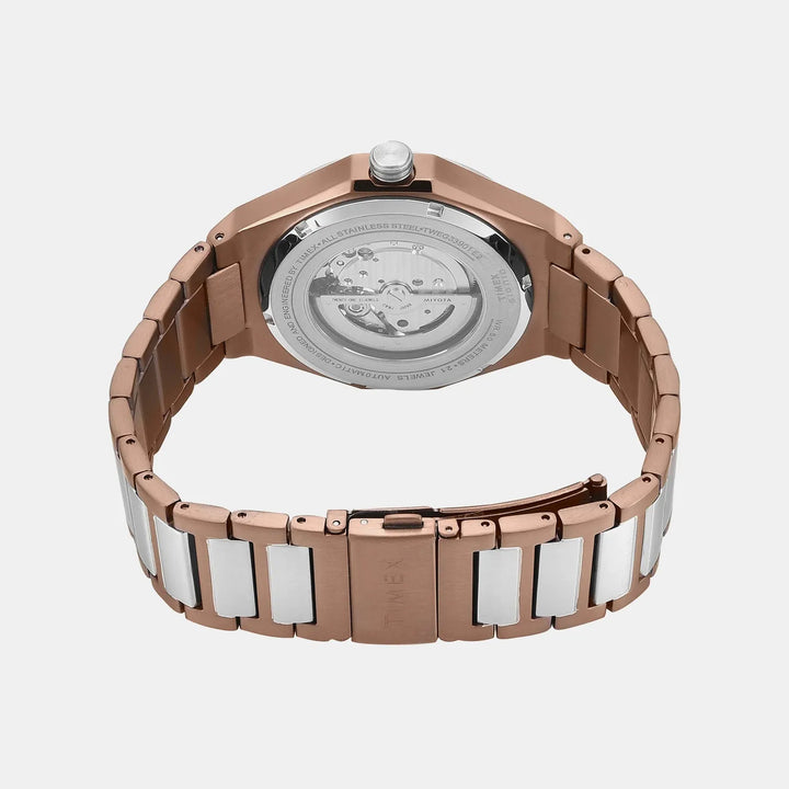 Timex Signio Automatic TWEG33901 Brown Dial Men&
