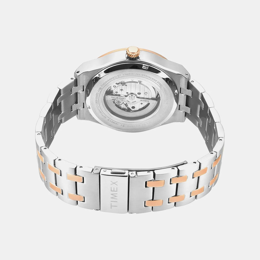 Timex Signio Silver Dial Men&