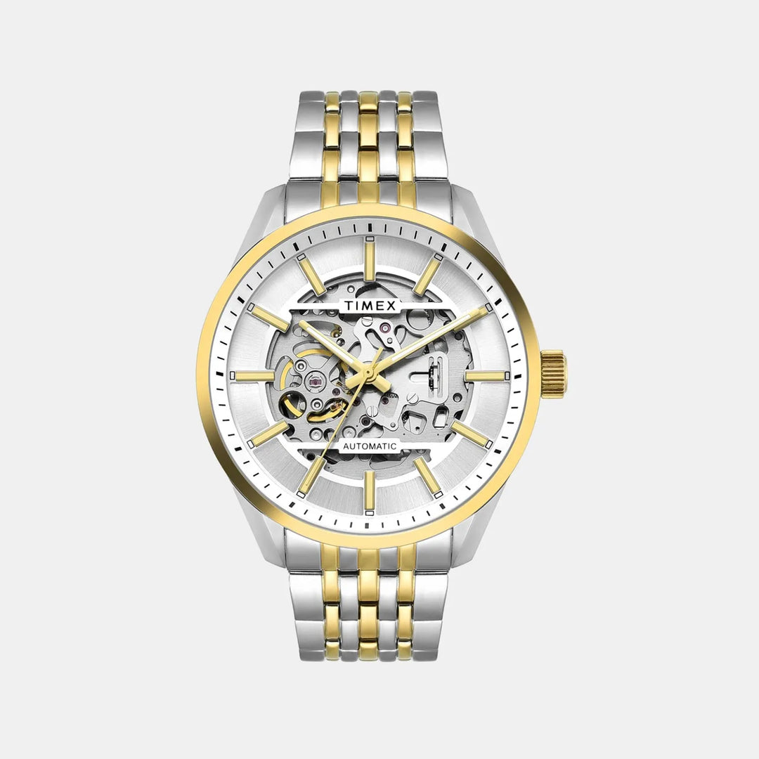 Timex Signio TWEG31602 Silver Dial Men&