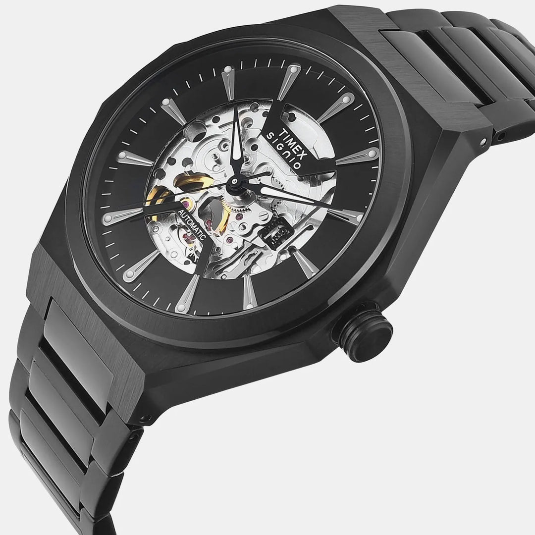 Timex Signio TWEG33902 Automatic Black Dial Men&