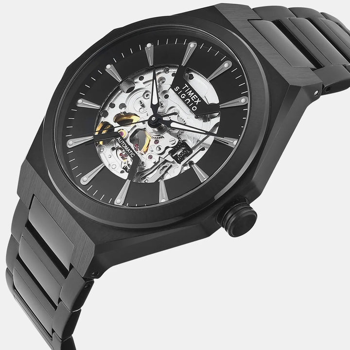 Timex Signio TWEG33902 Automatic Black Dial Men&