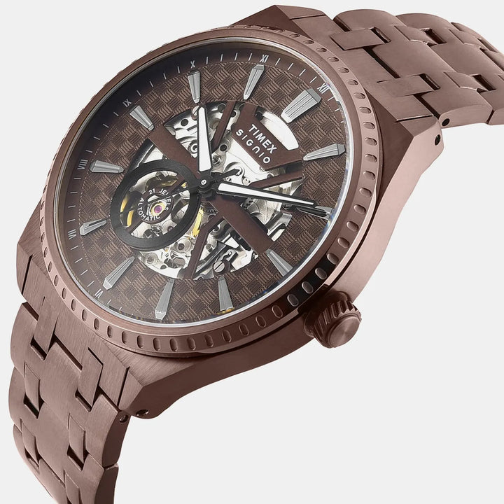 Timex Signio TWEG34002 Brown Dial Automatic Men&