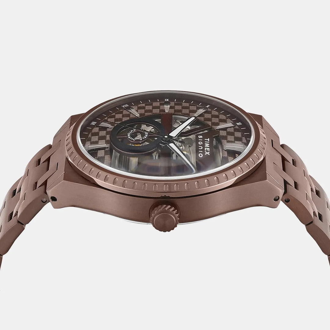 Timex Signio TWEG34002 Brown Dial Automatic Men&
