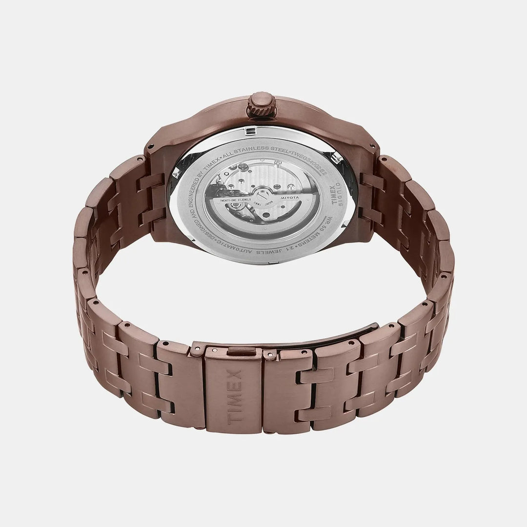 Timex Signio TWEG34002 Brown Dial Automatic Men&
