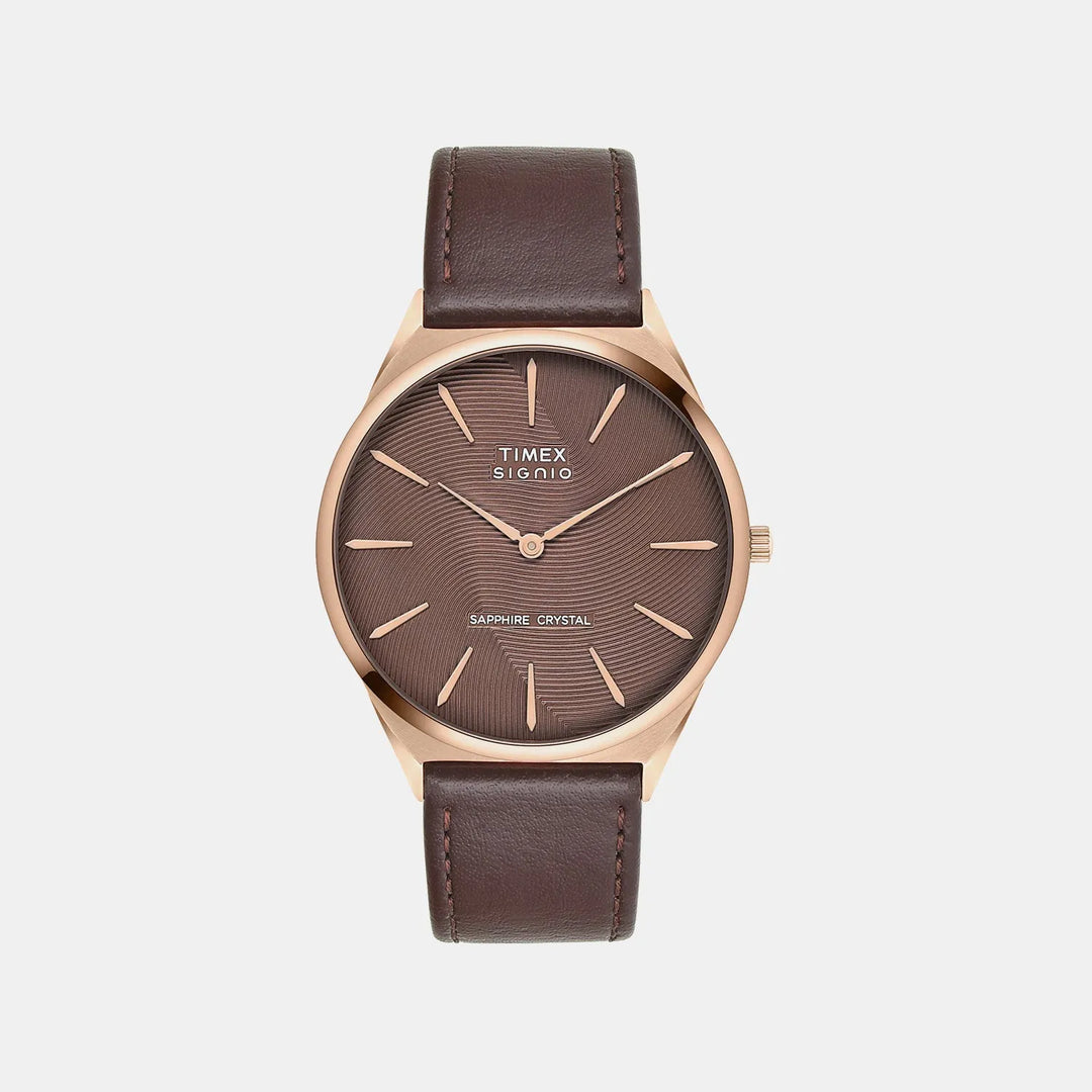 Timex Signio TWEG34200 Brown Dial Men&