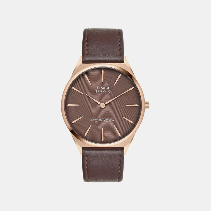 Timex Signio TWEG34200 Brown Dial Men&