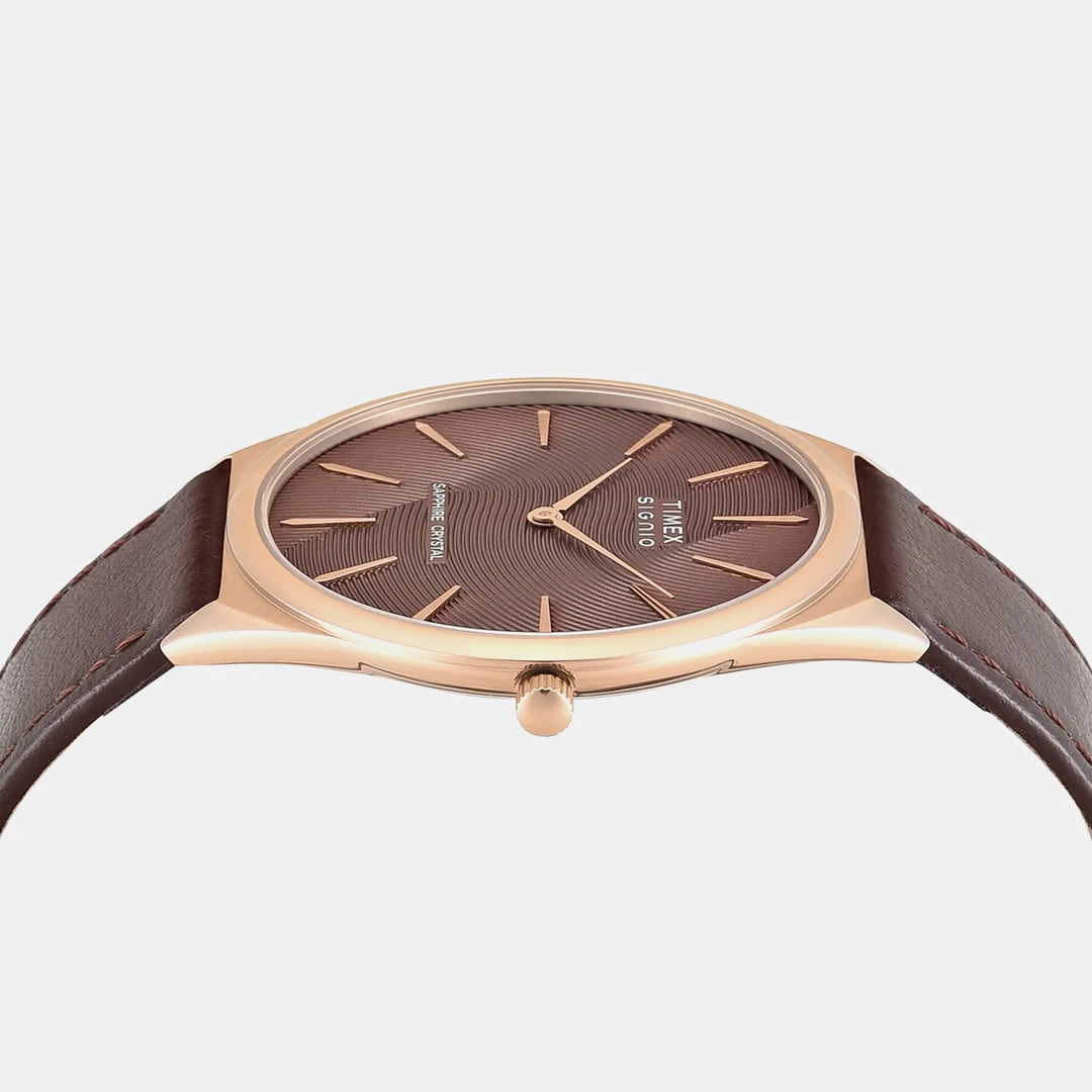 Timex Signio TWEG34200 Brown Dial Men&
