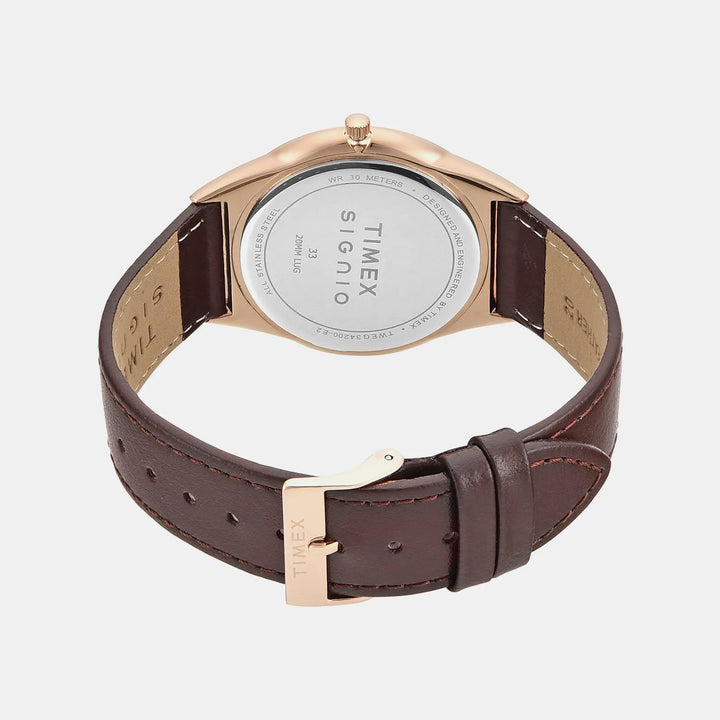 Timex Signio TWEG34200 Brown Dial Men&