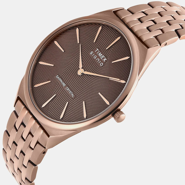 Timex Signio TWEG34202 Brown Dial Men&