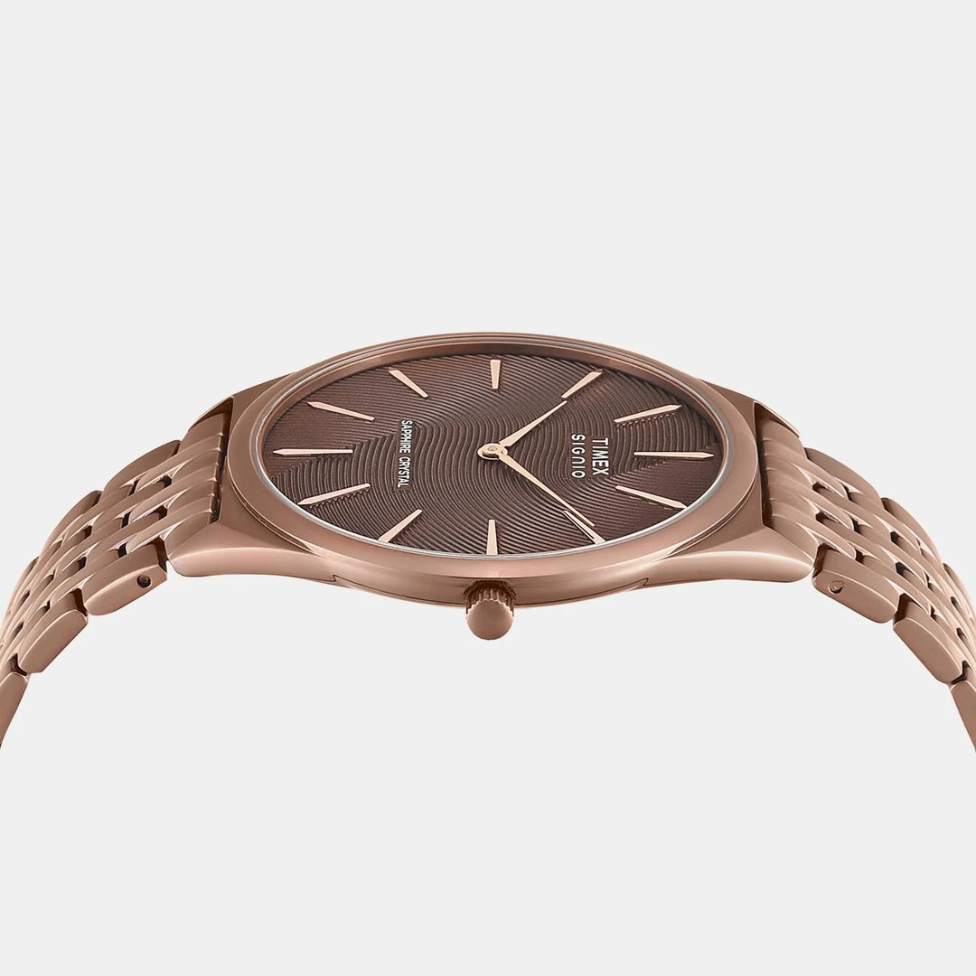 Timex Signio TWEG34202 Brown Dial Men&