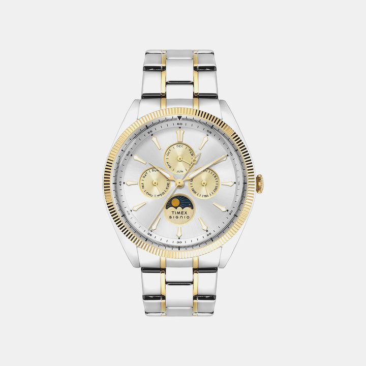 Timex Signio TWEG34401 Silver Dial Men&