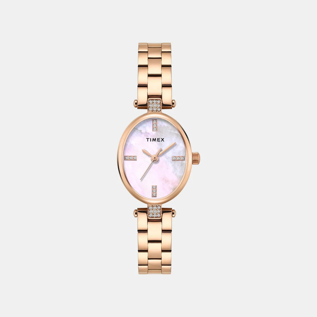 Timex Trend TWEL27200 Mother of Pearl Dial Women&
