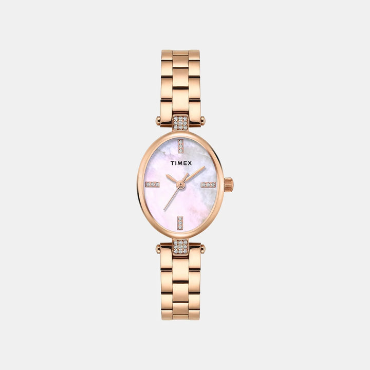 Timex Trend TWEL27200 Mother of Pearl Dial Women&