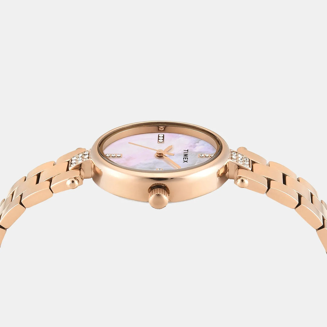 Timex Trend TWEL27200 Mother of Pearl Dial Women&