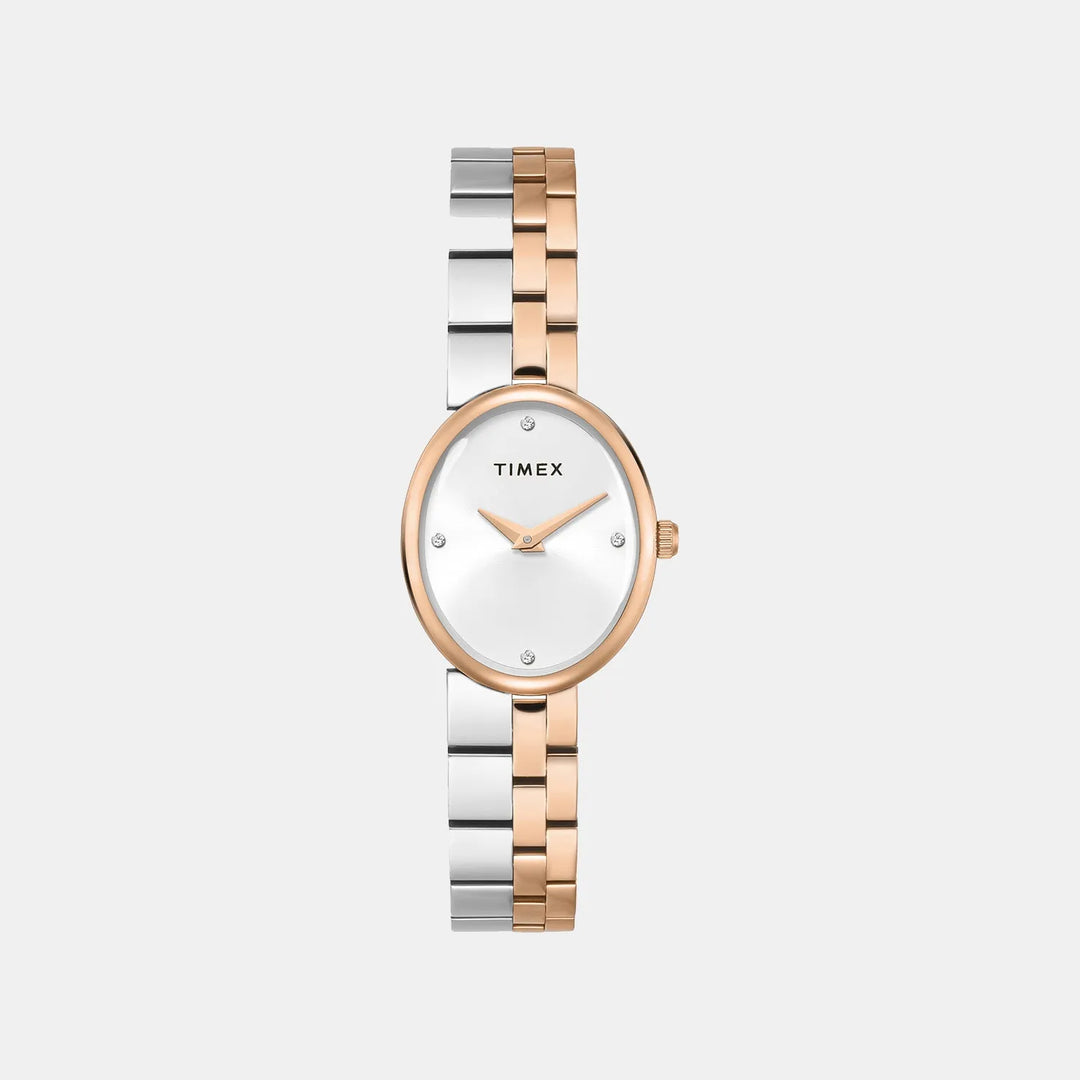 Timex Trendline Silver Dial Women&