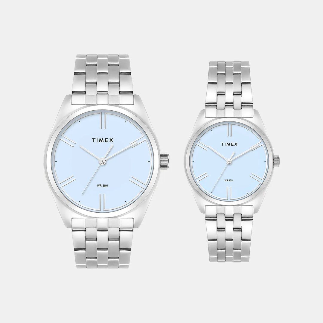 Timex Trendline TW00PR360 Blue Dial Unisex Watch