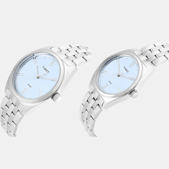 Timex Trendline TW00PR360 Blue Dial Unisex Watch