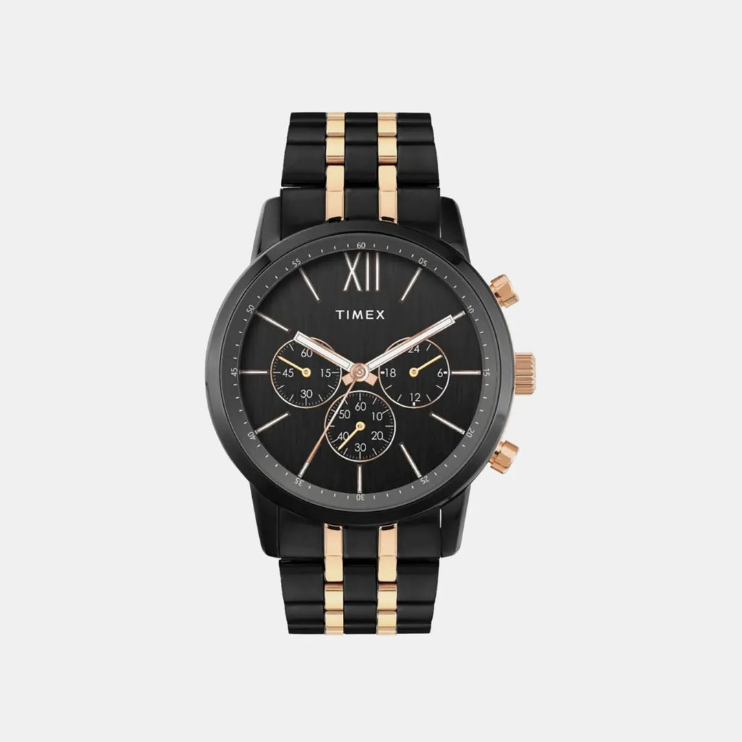 Timex Trendline TWEG32202 Black Dial Chronograph Men&