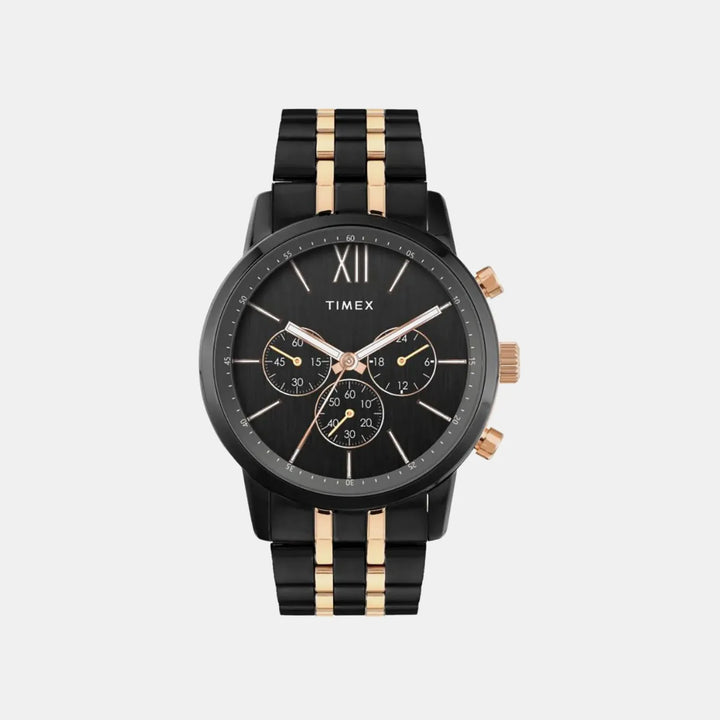Timex Trendline TWEG32202 Black Dial Chronograph Men&