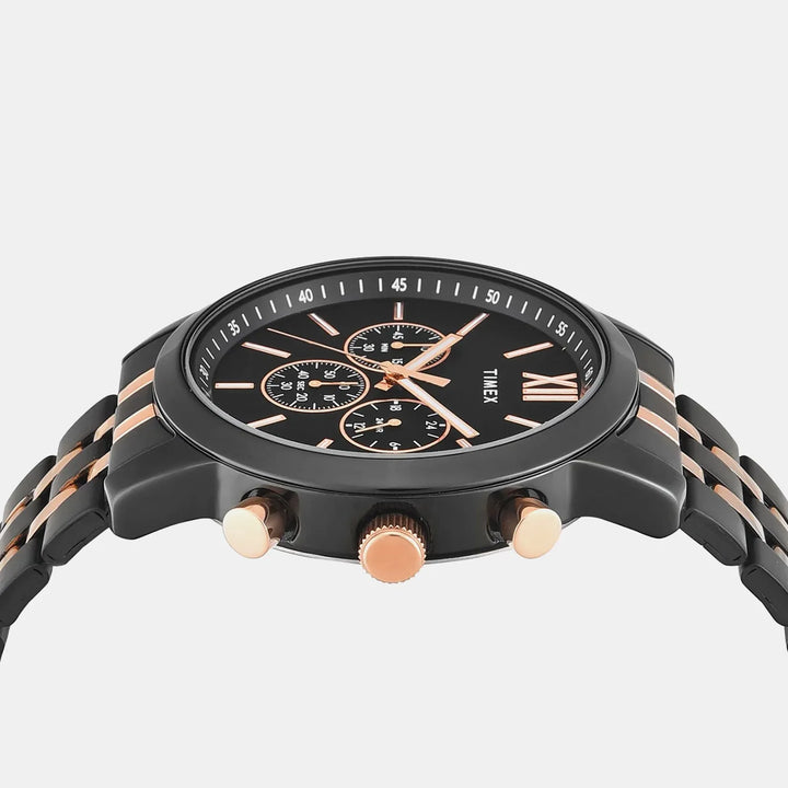 Timex Trendline TWEG32202 Black Dial Chronograph Men&