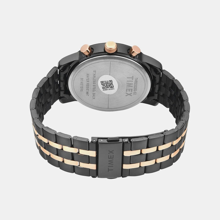 Timex Trendline TWEG32202 Black Dial Chronograph Men&