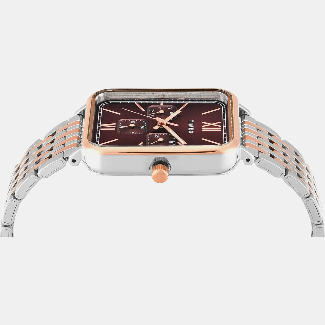 Timex Trendline TWEG34601 Brown Dial Multi-Function Men&