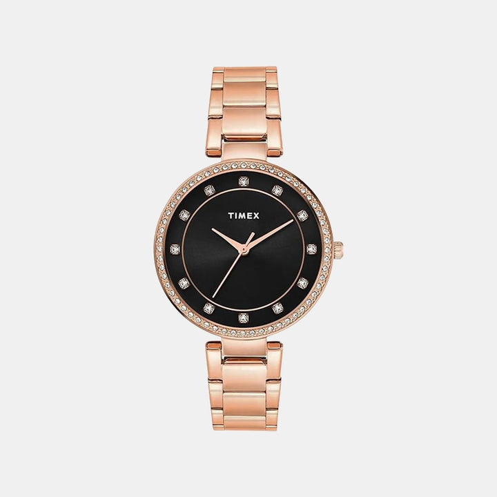 Timex Trendline TWEL18725 Black Dial Women&