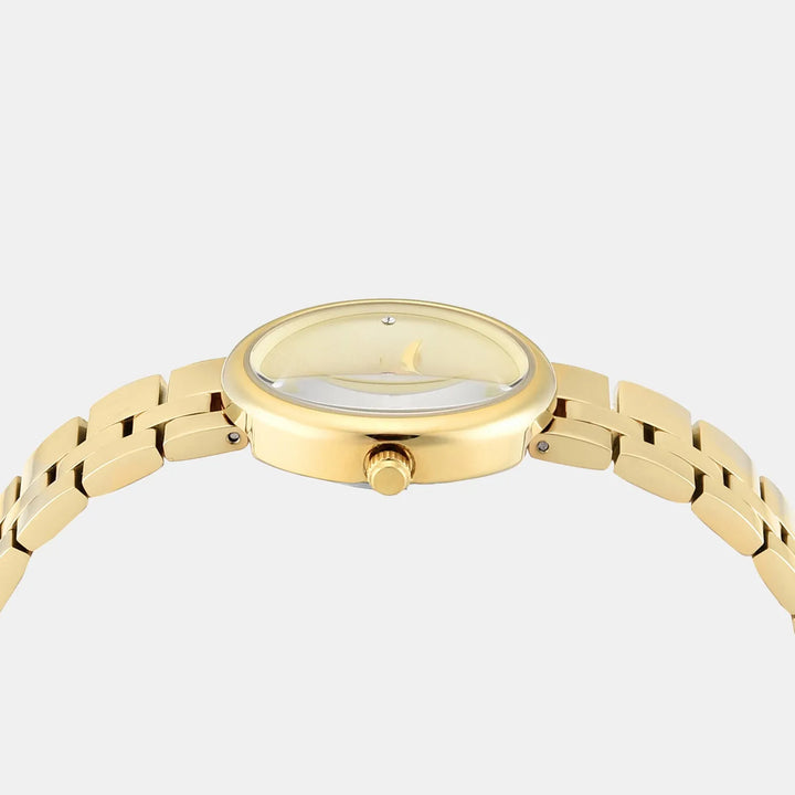 Timex Trendline TWEL27100 Champagne Dial Women&