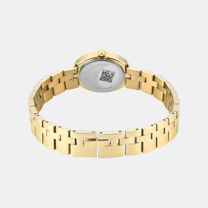 Timex Trendline TWEL27100 Champagne Dial Women&