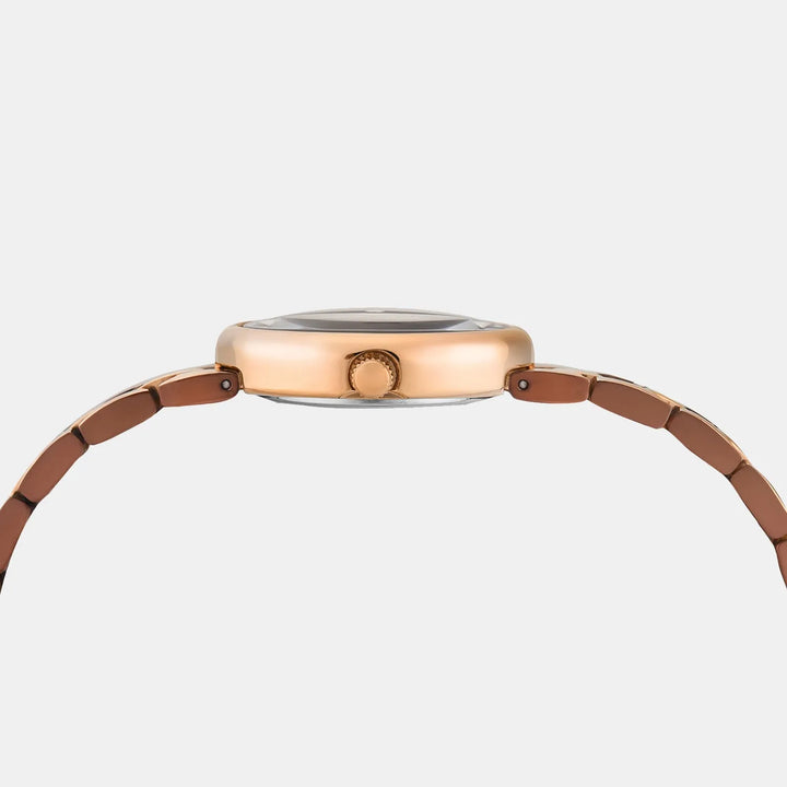Timex Trendline TWEL27102 Brown Dial Women&