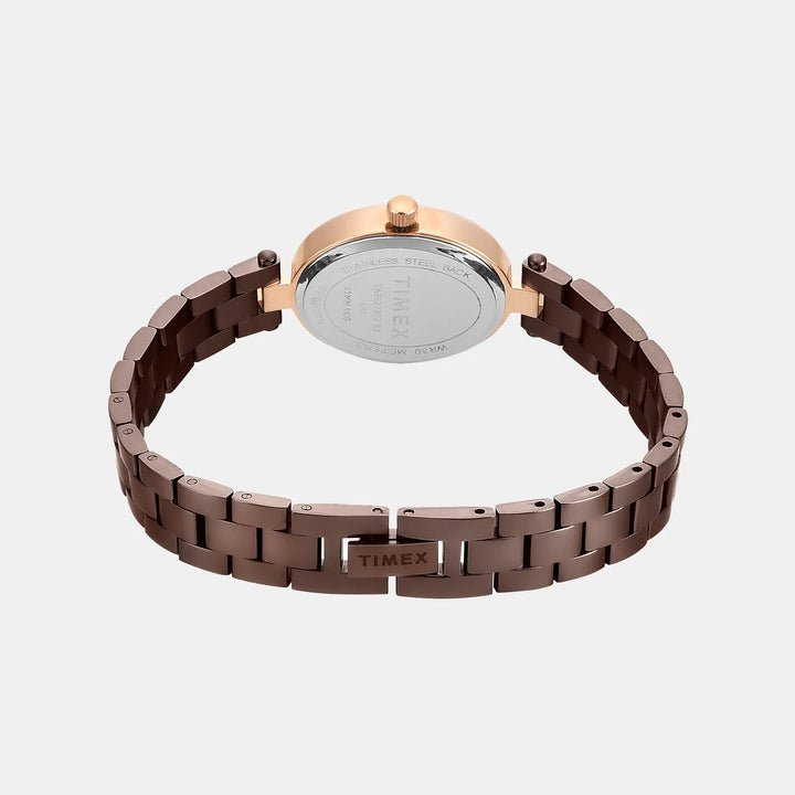 Timex Trendline TWEL27202 Mother Of Pearl Dial Women&