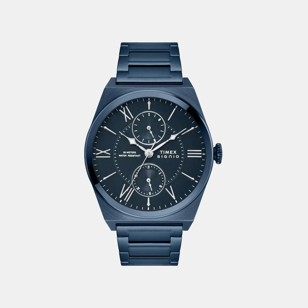 Timex TWEG34501 Multi-Function Blue Dial Men&