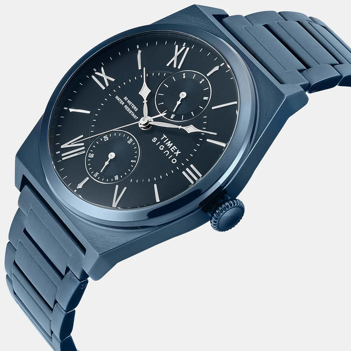 Timex TWEG34501 Multi-Function Blue Dial Men&