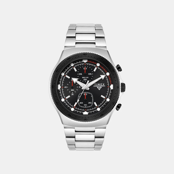 Timex Vector Chronograph Black Dial Men&